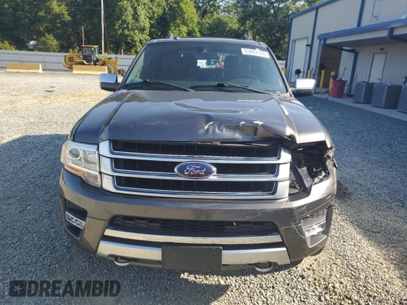2017 Ford Expedition Platinum с VIN 1FMJU1MT6HEA27703, выставлен на аукционе Copart как лот 65897144 с пробегом 115 953 миль миль и Списание • Salvage title. История ставок и продаж доступна на DreamBid. Изображение 5.