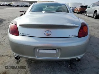 2002 Lexus SC with VIN JTHFN48Y120025049, listed as a Copart auction lot 79965444 with 41,689 mi miles and Non Repairable. Bid and sale history available at carsss.com. Image 6.