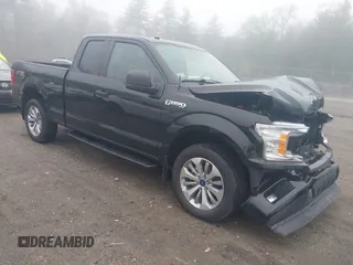 2018 Ford F-150 XL with VIN 1FTEX1EP2JFA53522, listed as a IAAI auction lot 42224569 with 81,723 mi miles and . Bid and sale history available at DreamBid. Image 1.