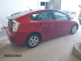 2010 Toyota Prius II with VIN JTDKN3DU0A0090048, listed as a IAAI auction lot 42136695 with Not Provided miles. Bid and sale history available at carsss.com. Image 4.