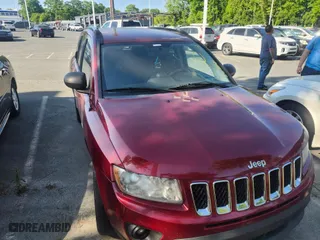 2011 Jeep Compass Latitude with VIN 1J4NF1FB9BD134918, listed as a IAAI auction lot 42112053 with 1 mi miles. Bid and sale history available at carsss.com. Image 1.