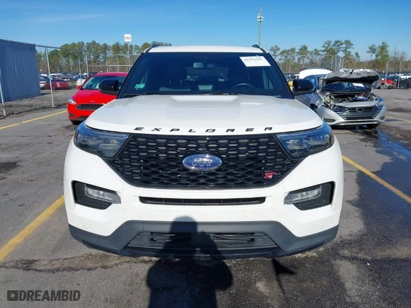 2021 Ford Explorer ST with VIN 1FM5K8GC6MGB27973, listed as a IAAI auction lot 41142307 with 69,522 mi miles. Bid and sale history available at carsss.com. Image 12.