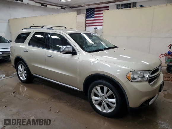 2011 Dodge Durango Crew with VIN 1D4RE4GG5BC598884, listed as a Copart auction lot 42965285 with 178,118 mi miles and Clean Title. Bid and sale history available at carsss.com. Image 4.
