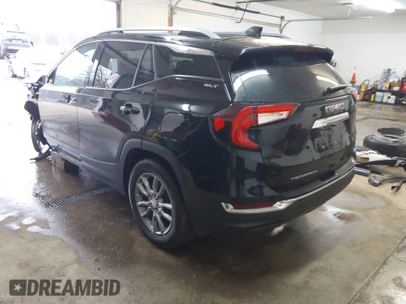 2022 GMC Terrain SLT with VIN 3GKALPEV3NL304124, listed as a IAAI auction lot 41544925 with 46,610 mi miles. Bid and sale history available at carsss.com. Image 3.