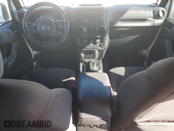 2018 Jeep Wrangler JK Unlimited Sport S with VIN 1C4BJWDG1JL863471, listed as a Copart auction lot 80712944 with 81,657 mi miles and Salvage Title. Bid and sale history available at carsss.com. Image 8.