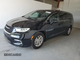 2025 Chrysler Pacifica Select with VIN 2C4RC1BG7SR543594, listed as a Copart auction lot 60488655 with 8,407 mi miles and Salvage title. Bid and sale history available at DreamBid. Image 1.
