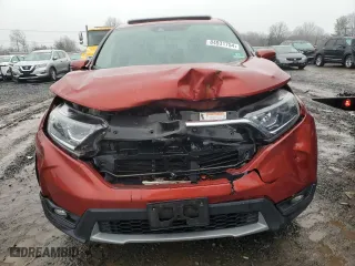 2018 Honda CR-V EX with VIN 2HKRW2H56JH636282, listed as a Copart auction lot 84931754 with 64,725 mi miles and Salvage Title. Bid and sale history available at carsss.com. Image 5.