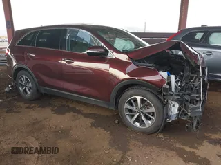 2020 Kia Sorento S z VIN 5XYPG4A51LG612301, wystawiony jako IAAI lot #41921896 z przebiegiem 140 628 mil mil oraz . Historia ofert i sprzedaży dostępna na DreamBid. Obrazek 1.