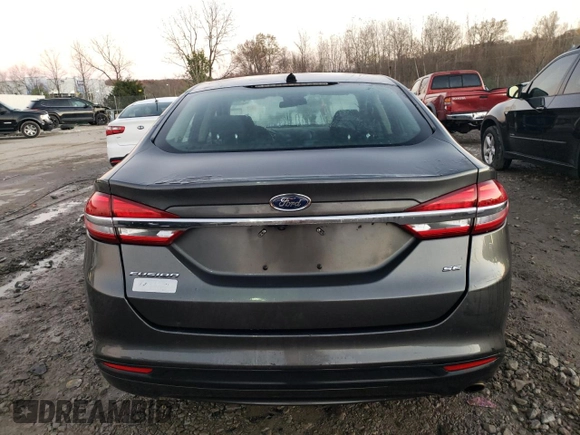 2017 Ford Fusion SE with VIN 3FA6P0H76HR319606, listed as a Copart auction lot 80635674 with 134,230 mi miles and Salvage Title. Bid and sale history available at DreamBid. Image 6.