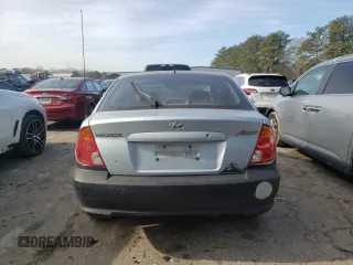2004 Hyundai Accent GL with VIN KMHCG35C44U303127, listed as a Copart auction lot 88642335 with 155,032 mi miles and Salvage Title. Bid and sale history available at carsss.com. Image 6.