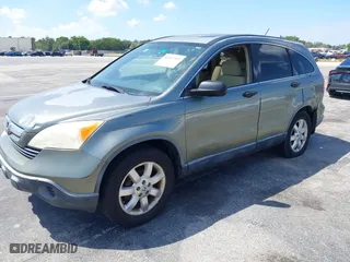2007 Honda CR-V EX with VIN JHLRE38547C055685, listed as a IAAI auction lot 41897899 with 221,445 mi miles. Bid and sale history available at carsss.com. Image 2.