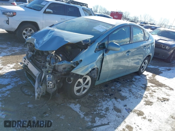 2013 Toyota Prius One z VIN JTDKN3DU3D1617773, wystawiony jako IAAI lot #41369560 z przebiegiem 91 962 mil mil oraz . Historia ofert i sprzedaży dostępna na DreamBid. Obrazek 18.