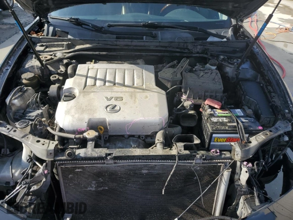 2012 Lexus ES 330 with VIN JTHBK1EG1C2482337, listed as a Copart auction lot 53808595 with 197,267 mi miles and Salvage title. Bid and sale history available at DreamBid. Image 11.