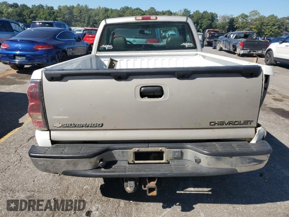 2004 Chevrolet Silverado 1500 LS with VIN 1GCEC14T34Z189252, listed as a Copart auction lot 77065754 with 0 mi miles and Salvage Title. Bid and sale history available at carsss.com. Image 6.