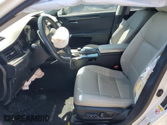 2017 Lexus ES with VIN 58ABK1GG0HU070151, listed as a Copart auction lot 48578105 with 0 mi miles and Salvage Title. Bid and sale history available at carsss.com. Image 7.