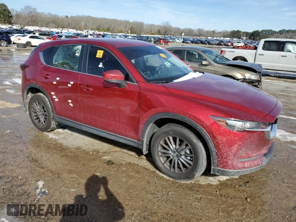 2020 Mazda CX-5 Sport with VIN JM3KFABM2L1817439, listed as a Copart auction lot 45988325 with 98,044 mi miles and Salvage Title. Bid and sale history available at carsss.com. Image 4.