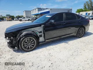 2020 Genesis G80 Sport с VIN KMTFN4JB8LU337856, выставлен на аукционе Copart как лот 61028615 с пробегом 34 078 миль миль и Списание • Salvage title. История ставок и продаж доступна на DreamBid. Изображение 1.