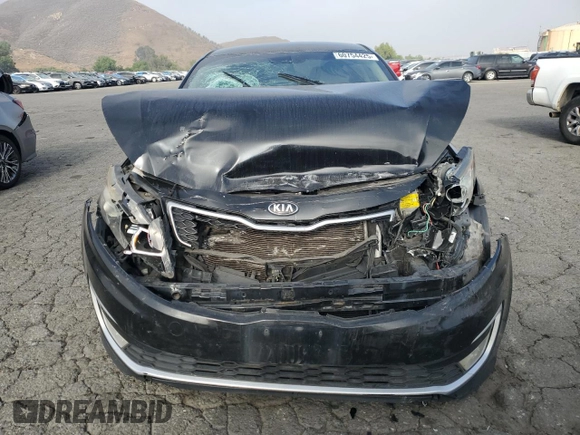 2013 Kia Optima EX with VIN KNAGM4AD6D5062360, listed as a Copart auction lot 60754425 with 156,886 mi miles and Salvage title. Bid and sale history available at DreamBid. Image 5.