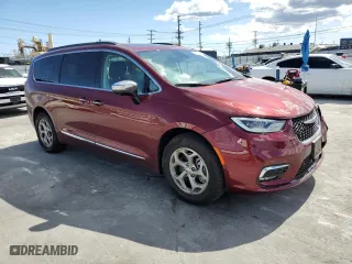 2023 Chrysler Pacifica Limited with VIN 2C4RC3GG9PR605377, listed as a Copart auction lot 51781805 with 7,606 mi miles and Salvage Title. Bid and sale history available at carsss.com. Image 4.