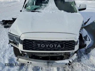 2021 Toyota Sequoia TRD Pro with VIN 5TDEY5B16MS183683, listed as a Copart auction lot 41399935 with 0 mi miles and Salvage Title. Bid and sale history available at carsss.com. Image 12.