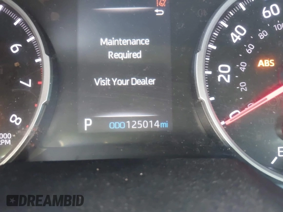 2020 Toyota RAV4 XLE with VIN 2T3W1RFV2LW068363, listed as a IAAI auction lot 42456921 with 125,014 mi miles and . Bid and sale history available at DreamBid. Image 7.
