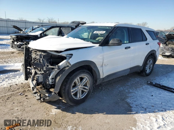 2022 Ford Explorer with VIN 1FMSK8BHXNGA00439, listed as a Copart auction lot 46299145 with 95,074 mi miles and Salvage title. Bid and sale history available at DreamBid. Image 1.