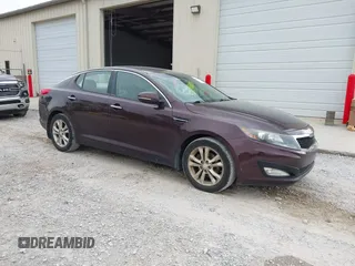 2013 Kia Optima LX with VIN 5XXGM4A73DG234806, listed as a IAAI auction lot 41917871 with 219,058 mi miles. Bid and sale history available at carsss.com. Image 1.