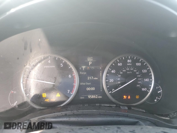 2017 Lexus NX with VIN JTJYARBZ1H2051519, listed as a Copart auction lot 87646765 with 95,862 mi miles and Salvage Title. Bid and sale history available at carsss.com. Image 9.