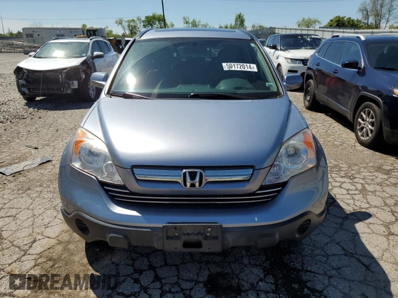 2008 Honda CR-V EX-L with VIN JHLRE48768C040484, listed as a Copart auction lot 50172014 with 106,624 mi miles and Salvage Title. Bid and sale history available at carsss.com. Image 5.
