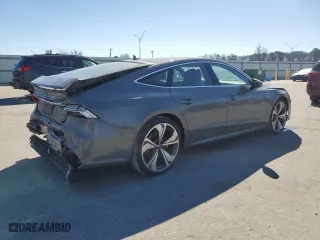 2022 Audi A7 Prestige with VIN WAUV2BF22NN066481, listed as a Copart auction lot 46341035 with 35,827 mi miles and Salvage Title. Bid and sale history available at carsss.com. Image 3.