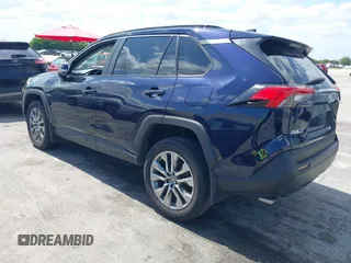 2024 Toyota RAV4 XLE Premium with VIN 2T3A1RFV4RW411614, listed as a IAAI auction lot 42295365 with 35,404 mi miles and . Bid and sale history available at DreamBid. Image 3.