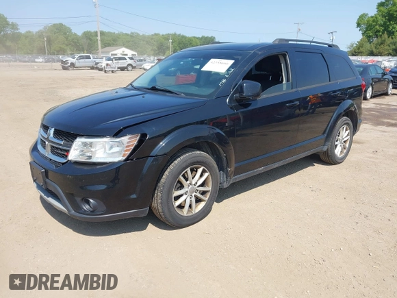 2015 Dodge Journey SXT with VIN 3C4PDCBG5FT668662, listed as a IAAI auction lot 42358666 with 176,278 mi miles and . Bid and sale history available at DreamBid. Image 2.