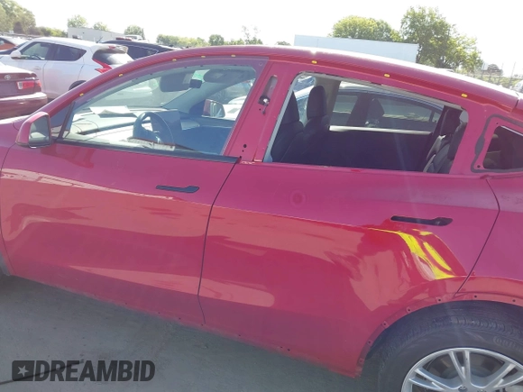 2023 Tesla Model Y Long Range with VIN 7SAYGDEEXPA182702, listed as a IAAI auction lot 42023730 with Not provided miles and . Bid and sale history available at DreamBid. Image 14.