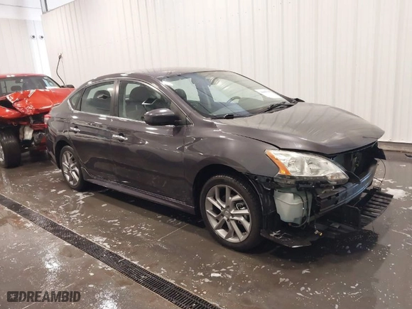 2013 Nissan Sentra SV with VIN 3N1AB7AP3DL651671, listed as a IAAI auction lot 41683700 with 179,843 mi miles. Bid and sale history available at carsss.com. Image 1.