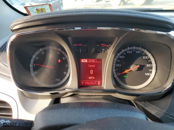 2017 GMC Terrain Denali with VIN 2GKFLVE36H6118403, listed as a Copart auction lot 87058314 with 56,420 mi miles and Salvage Title. Bid and sale history available at carsss.com. Image 9.