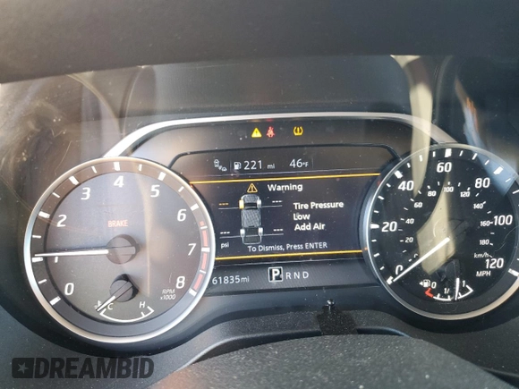 2018 Nissan Titan SV with VIN 1N6AA1E6XJN537139, listed as a Copart auction lot 49924305 with 61,835 mi miles and Salvage Title. Bid and sale history available at carsss.com. Image 9.