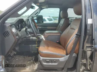 2016 Ford F-350 Platinum with VIN 1FT8W3BT9GEA11859, listed as a Copart auction lot 53044965 with 130,841 mi miles and Salvage Title. Bid and sale history available at DreamBid. Image 7.