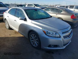 2013 Chevrolet Malibu LTZ with VIN 1G11H5SA7DU138464, listed as a IAAI auction lot 41517379 with 116,430 mi miles and . Bid and sale history available at DreamBid. Image 1.