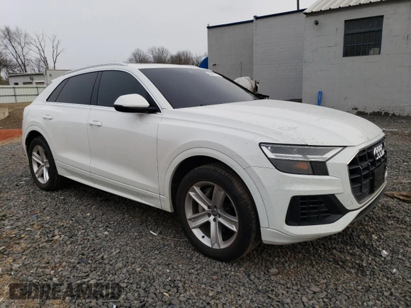 2019 Audi Q8 Premium z VIN WA1AVAF16KD013465, wystawiony jako Copart lot #88467105 z przebiegiem 54 678 mil mil oraz Szkoda całkowita • Salvage title. Historia ofert i sprzedaży dostępna na DreamBid. Obrazek 4.