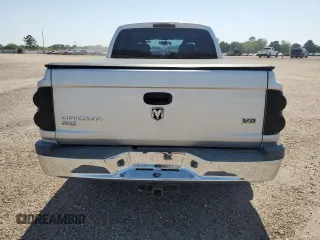2005 Dodge Dakota SLT with VIN 1D7HE48N35S223260, listed as a Copart auction lot 53379715 with 166,892 mi miles and Clean Title. Bid and sale history available at DreamBid. Image 6.