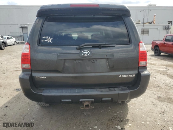 2006 Toyota 4Runner SR5 with VIN JTEBU14RX60092766, listed as a Copart auction lot 51471095 with 213,654 mi miles and Clean Title. Bid and sale history available at carsss.com. Image 6.