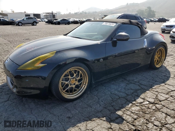 2012 Nissan 370Z Touring with VIN JN1AZ4FH8CM370157, listed as a Copart auction lot 76075624 with 112,644 mi miles and Salvage Title. Bid and sale history available at carsss.com. Image 1.