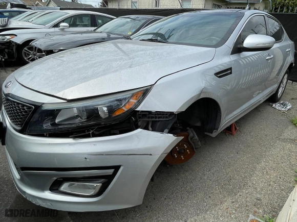 2014 Kia Optima EX with VIN 5XXGN4A70EG303904, listed as a Copart auction lot 51712855 with 1 mi miles and Clean Title. Bid and sale history available at carsss.com. Image 2.