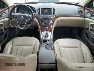 2014 Buick Regal Premium I with VIN 2G4GP5EX6E9202122, listed as a Copart auction lot 47023135 with 128,687 mi miles and Salvage Title. Bid and sale history available at DreamBid. Image 8.