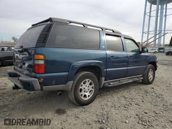 2005 Chevrolet Suburban LS with VIN 3GNFK16Z65G261496, listed as a Copart auction lot 80455624 with 139,102 mi miles and Salvage Title. Bid and sale history available at carsss.com. Image 3.