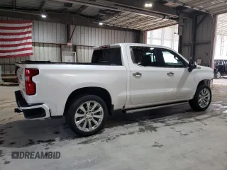 2020 Chevrolet Silverado 1500 High Country with VIN 1GCUYHED6LZ102813, listed as a Copart auction lot 84891464 with 26,477 mi miles and Salvage Title. Bid and sale history available at carsss.com. Image 3.