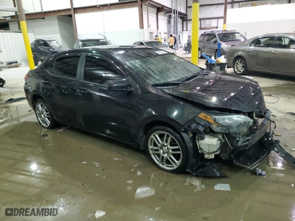 2019 Toyota Corolla L with VIN 2T1BURHE3KC175983, listed as a Copart auction lot 87890835 with 214,487 mi miles and Salvage Title. Bid and sale history available at carsss.com. Image 4.