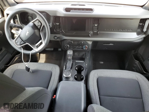 2021 Ford Bronco с VIN 1FMDE5DH7MLA97679, выставлен на аукционе Copart как лот 59857284 с пробегом 33 155 миль миль и Списание • Salvage title. История ставок и продаж доступна на DreamBid. Изображение 8.