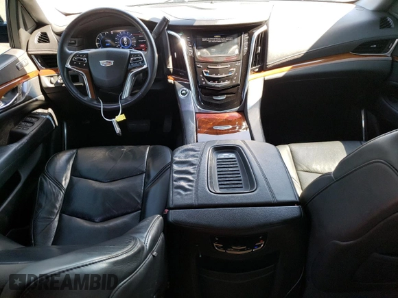 2018 Cadillac Escalade ESV Luxury z VIN 1GYS3HKJ2JR139302, wystawiony jako Copart lot #56713535 z przebiegiem 155 722 mil mil oraz Czysty tytuł • Clean title. Historia ofert i sprzedaży dostępna na DreamBid. Obrazek 8.