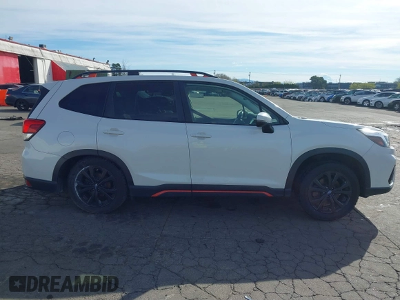 2019 Subaru Forester Sport with VIN JF2SKAPC6KH424538, listed as a IAAI auction lot 41861837 with 109,734 mi miles. Bid and sale history available at carsss.com. Image 13.